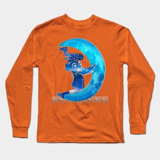 Ixchel - Mayan Goddess of the Moon and Love Long Sleeve T-Shirt